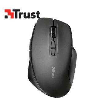 MOUSE  INALAMBRICO  RECARGABLE TRUST THEMO - NEGRO