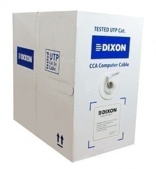 CABLE UTP DIXON CAT 6 - 305M - 100% COBRE - C. AZUL | 9040 LSZH